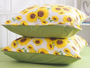 Lenjerie de pat bumbac Ranforce - Floarea soarelui