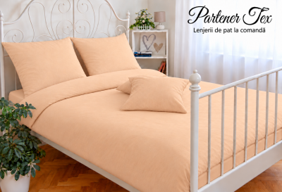 Lenjerie de pat bumbac Ranforce - Bej perlat